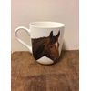 Fine China Chestnut Horse Mug