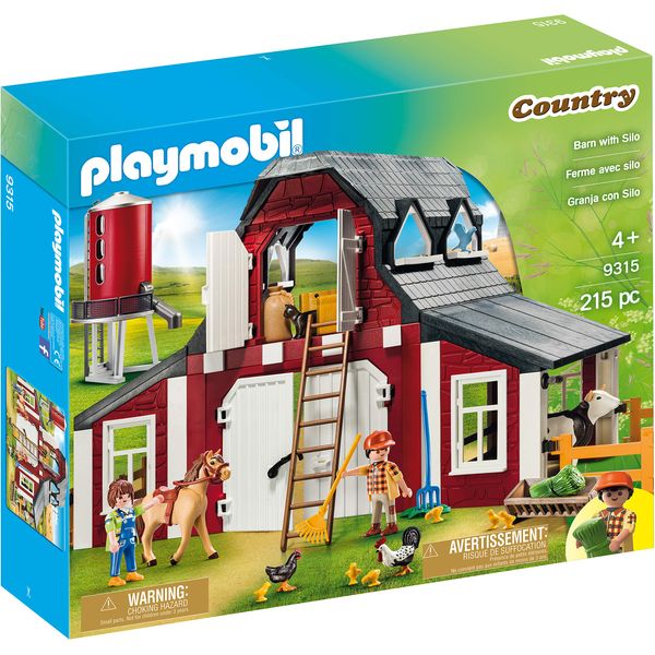 PLAYMOBIL Barn with Silo