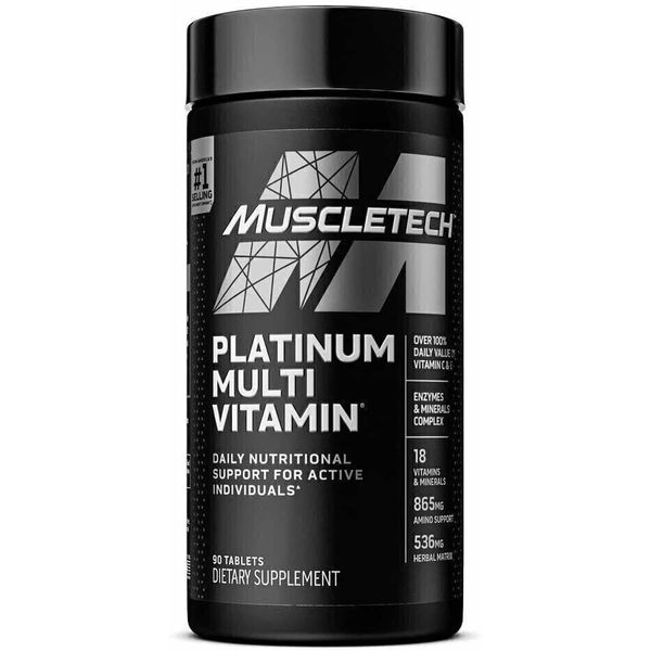MuscleTech Platinum Multivitamin 90 tablets | Fresh stock