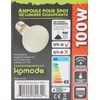 Komodo Basking Spot Lamp ES, 100 Watt, Packaging may vary