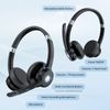 Bluetooth Headset with Microphone Wireless Headphones for iPhone Trucker Driver