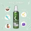 AllDay Locks Synthetic Wig Spray (8 oz) | Revitalizing & Refreshing Leave-In Conditioner | Smoothens, Detangles & Nourishes | Cleanses, Softens and Revitalizes Synthetic Hair | 8 oz