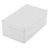 Waterproof Dustproof Junction Box IP65 ABS Plastic Junction Box Universal Electrical Boxes Project Enclosure Gray (200 * 120 * 75mm)