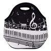 Wrapables Insulated Neoprene Lunch Bag, Musical Notes