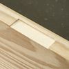Trend Hinge Recess Squaring Corner Chisel, Quickly Square Up Rounded Corners, C/CHISEL , 70mm, Black