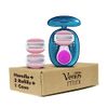 Gillette Venus Mini ComfortGlide White Tea Razors for Women, Includes 1 Mini Handle + 3 Refills + 1 Case