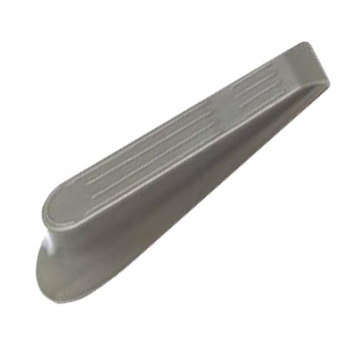 Merriway® BH01614 (5 Pcs) Grey Plastic Door Wedge Stoppers, 125 x 43mm - Pack of 5 Pieces