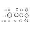 HFS(R) 300pcs Circlips 18 Types Snap Rings for Stem DIY