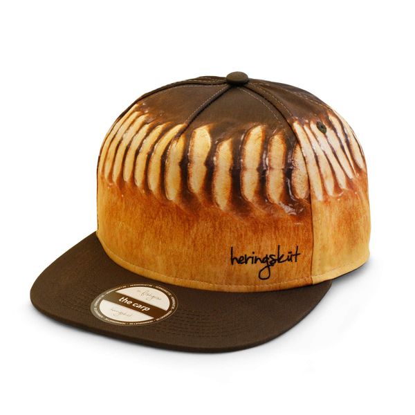 heringsküt Angel Cap I Basecap für Angler Snapback Anglerkappe Unisex I One Size 56 cm – 62 cm, Motiv Karpfen