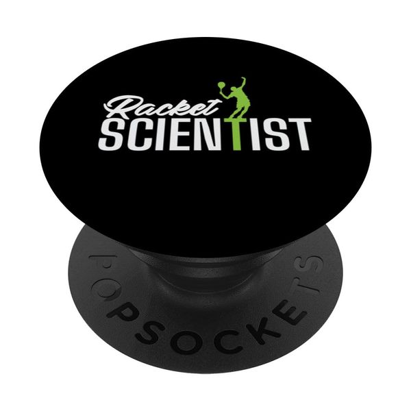 Tennis- „Racket Scientist“ PopSockets mit austauschbarem PopGrip