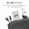 エレコム USBタップ/USBメス×2/AC×1/縦挿し/2.1A/ホワイト