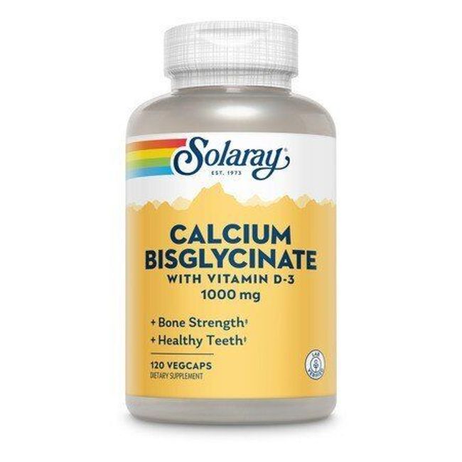 Solaray Calcium Bisglycinate with D 120 VegCaps