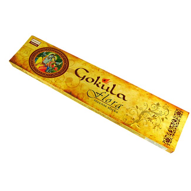 Incense stick DARSHAN GOKULA FLORA/Incense/Indian incense/Asian miscellaneous goods (Post-mail delivery option available/1 postage fee will be charged for every 3 boxes)