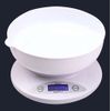 5000g x 1g Kitchen Scale -white removable bowl Food Preparing