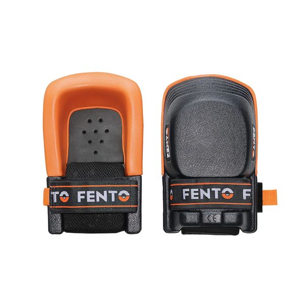 FENTO Original - Professional Knee Pads for Work, Construction, Flooring and Landscaping - Ergonomic Knee Protection with Adjustable Straps - 1 Pair - Lightweight 250 g