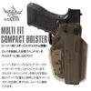 LayLax [Multi-Fit Compact Holster] [Right Hand] [BK][L][GARUDA]