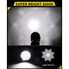 2PCS Laser 5" LED Work Lights Super Bright Combo Offroad Driving Auxiliary Pods