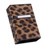 Cigarette Case Leopard: Storage Boxes Cigarette Pouch Holder Name Card Container for Men Women