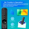 Replacement for LG Magic Remote, Universal Remote Control Compatible with Many LG Smart TV OLED QNED NanoCell 4K Models (No Voice/No Pointer Function) - Easy Setup
