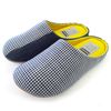 Denim Patchwork Plush Room Shoes "Ohana" ML size