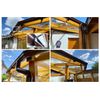 RainWay 130 Gutter System Plastic (PVC), 130 mm Selection of Components, brown