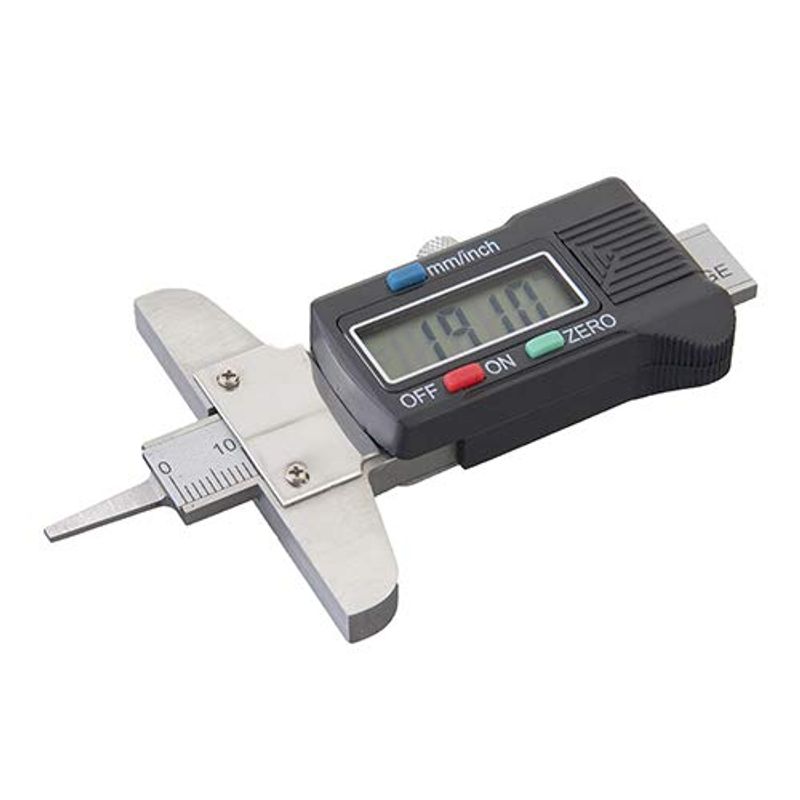 pa-man Digital Depth Gauge, Measuring Range 0-14mm (Depth Measurement 0 ...