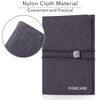 Folio Cover Compatible with Rocketbook Everlast Fusion, Cloth Fabric, Multi O...