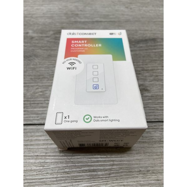 DALS Lighting SM-WLCT DALS Connect PRO Single Pole LED SMART - White