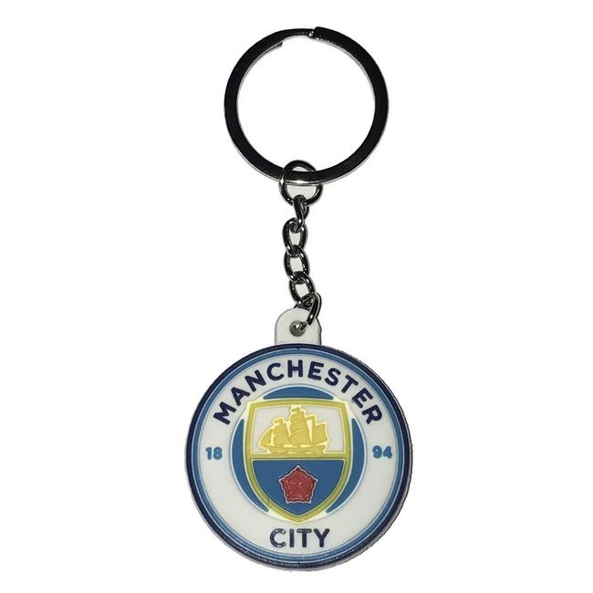 Manchester City (B) Emblem Rubber Key Chain [kr162]