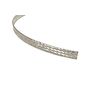 AC/DC WIRE AND SUPPLY Stainless Steel Flat Braid Ground Strap Grounding 1/8" Width (5 FT)