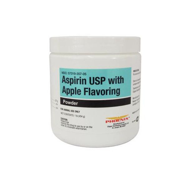 Aspirin Powder - Apple Flavor, 1 lb