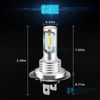 2x H7 LED Headlight Bulbs Conversion Kit High Low Beam 16000LM 6000K Super White