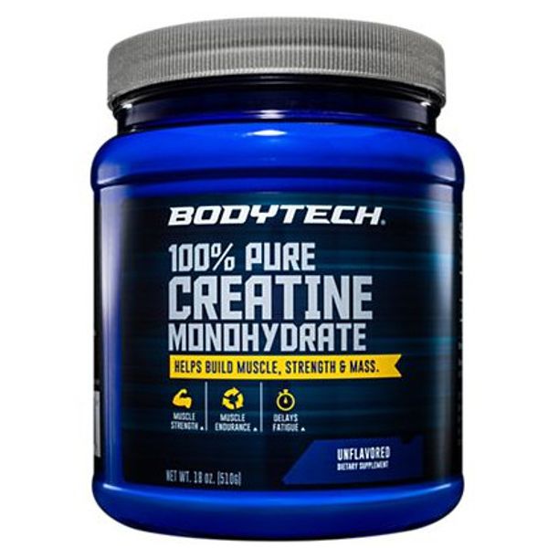 100% Pure Creatine Monohydrate Powder - Unflavored (18 oz. / 102 Servings)