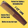 G.B.S Professional Handmade Grooming Combs, Pack of 10