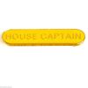 House Captain Badge ideal for schools (Yellow)