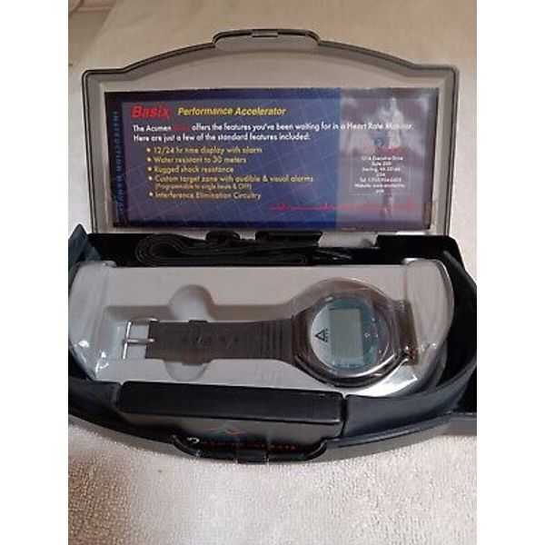 Acumen Basix Performance Accelerator Heart Rate Monitor Wrist Watch