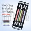 AAProTools Silicone Handle Dental Composite Filling Instruments Kit 5pcs Tools DN-2285