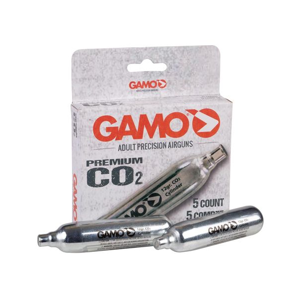 Gamo 12 Gram CO2 (5 Cartridges)