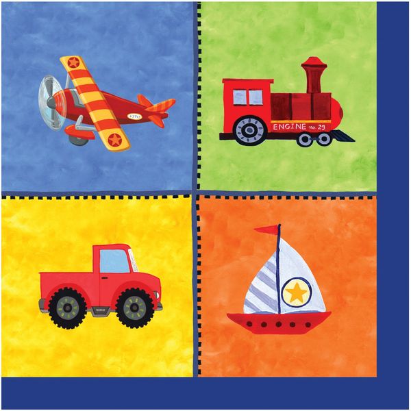 Creative Converting on The Go 16 Count 3-Ply Paper Beverage Napkins