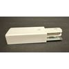 WAC Lighting LLE Live End Power Feed For L-Track Systems, White
