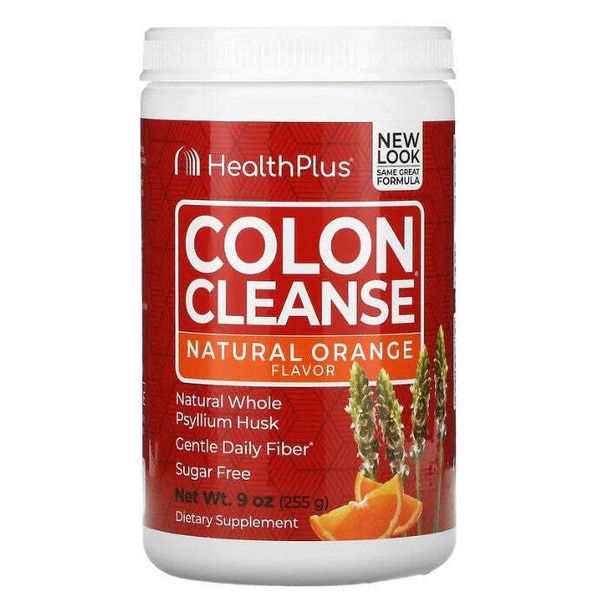 Health Plus - Colon Cleanse Orange Flavor 9 oz (255 g), by Health Plus