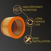 Universal Generator Air Filter 2-Pack – Compatible with 0G5894 – Enhances Engine Performance & Extends Lifespan