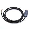 Level Developments USB to serial converter cable featuring RS232/RS485 interface cable with 12V or 5V Power Output and 2m PUR Cable with bare ends
