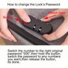 Document bag with lock, 3 Layers