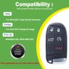 2 New Replacement Remote Key Fob And Tool kit For 2014-2017 Dodge Durango