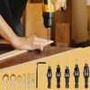 Leogony 12PCS Countersink Drill Bit Set, Quick Counter Sink Drill Bits for Wood with Wrench