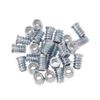 Sprite Science 1/4-20 Thread Inserts Wood Hex Drive Thread Wood Inserts 1/4 Wood Nuts 40 Count