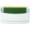 Command Under Sink Sponge Caddy, White, 1-Caddy, 4-Strips, 2-Pack, Organize Damage-Free