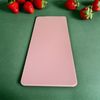Light Pink Gloss Finish Rectangular Acrylic Table Runners / Serving Mats / Table Protectors (38cm x 28cm 15"x11")