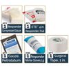 North American Rescue Individual Aid Kit NAR Compact First Aid with Compressed Gauze, Petrolatum Gauze, ETD, Gloves, Surgical Tape (85-0404)